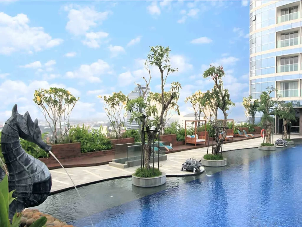 Luxurious 1 icon 3br apartment di tunjungan plaza 6 surabaya