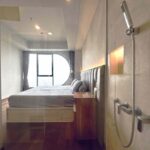 Bathroom 1 stylish 2br apartment arc100 surabaya