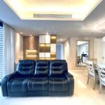 Sofa stylish 2br apartment arc100 di surabaya